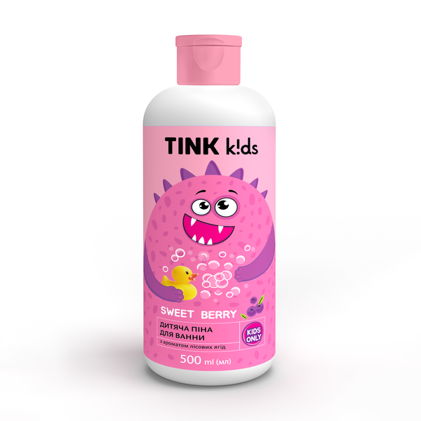Дитяча піна для ванни Sweet Berry Tink kids 500 мл 4823109410725 фото