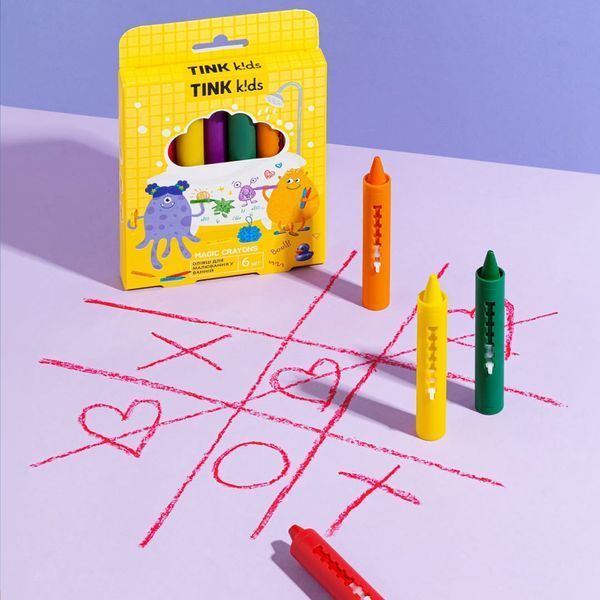 Карандаши для рисования в ванной Magic Crayons Tink kids 6 шт. 4823109412002 фото