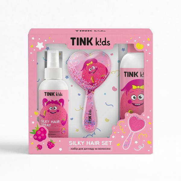 Набор для ухода за волосами Silky Hair Set Tink kids 4823109414693 фото