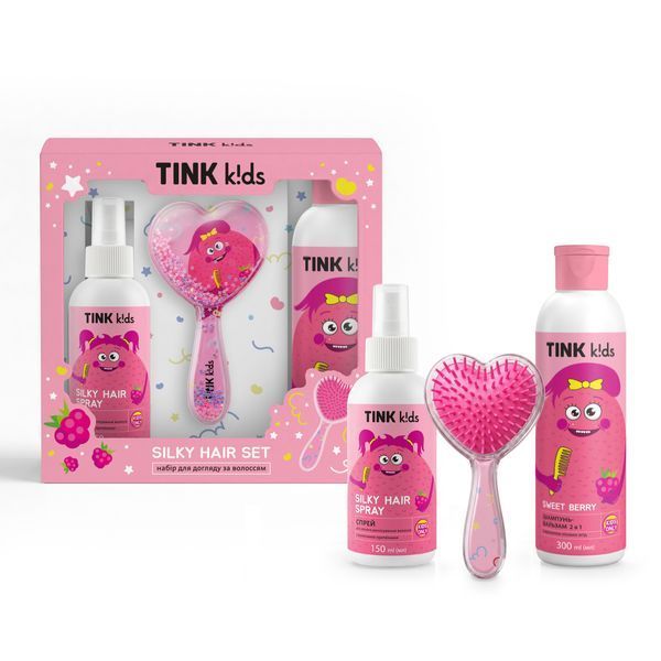 Набор для ухода за волосами Silky Hair Set Tink kids 4823109414693 фото