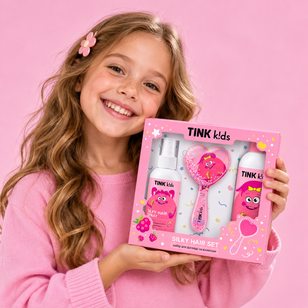 Набор для ухода за волосами Silky Hair Set Tink kids 4823109414693 фото